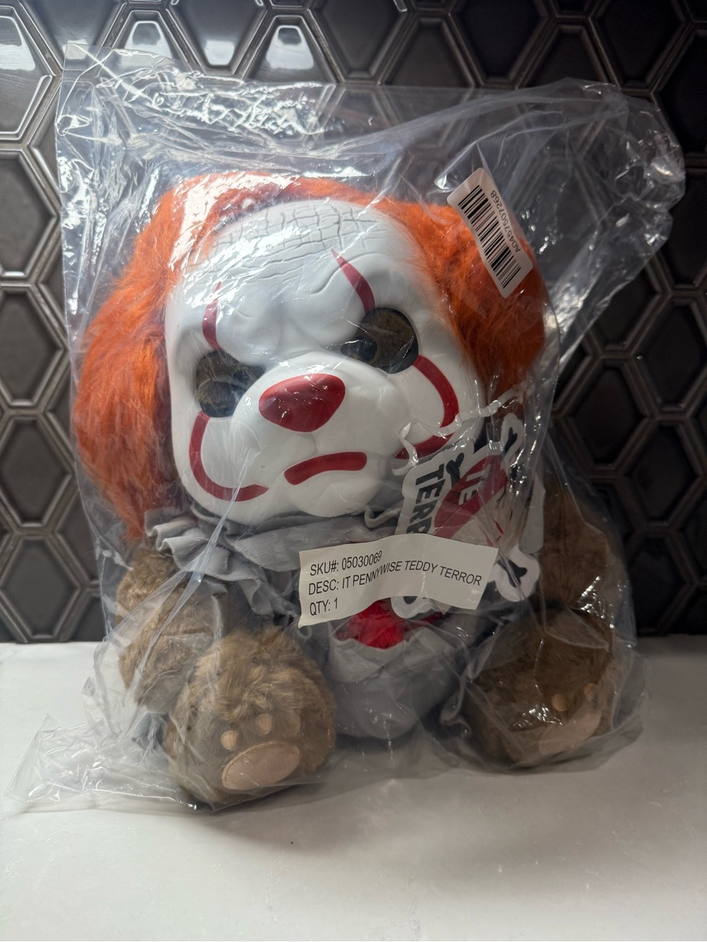 Spirit Halloween Pennywise Teddy
Terrors Plush